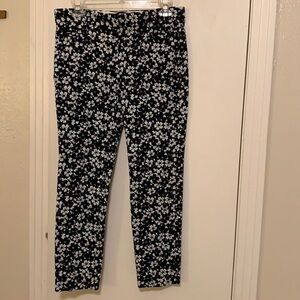 Banana Republic Floral Skinny Pants